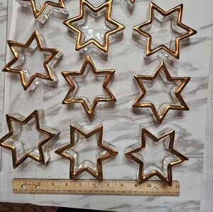Star Of David Votive/Dishes (Set Of 8)